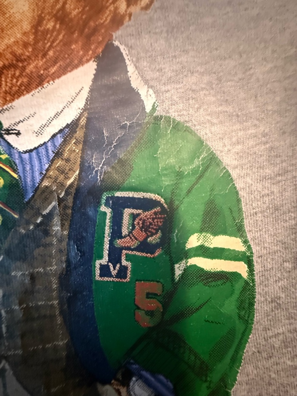 ✨ Ralph Lauren Classic Fit Polo Bear Jersey T-Shirt Size L - Picture 6 of 10
